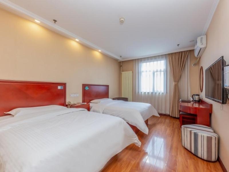 Greentree Inn Beijing Yanqing District Railway Station North Plaza South Caiyuan Hotel מראה חיצוני תמונה