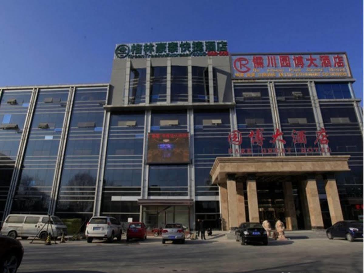 Greentree Inn Beijing Yanqing District Railway Station North Plaza South Caiyuan Hotel מראה חיצוני תמונה